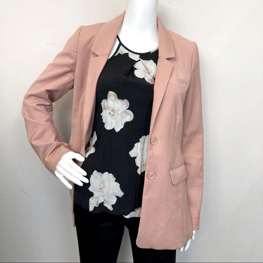Blush Color Blazer